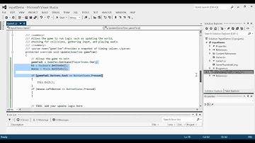 XNA Lesson 7 - Mouse Input