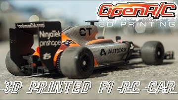 3D Printed OpenRC F1 RC Car