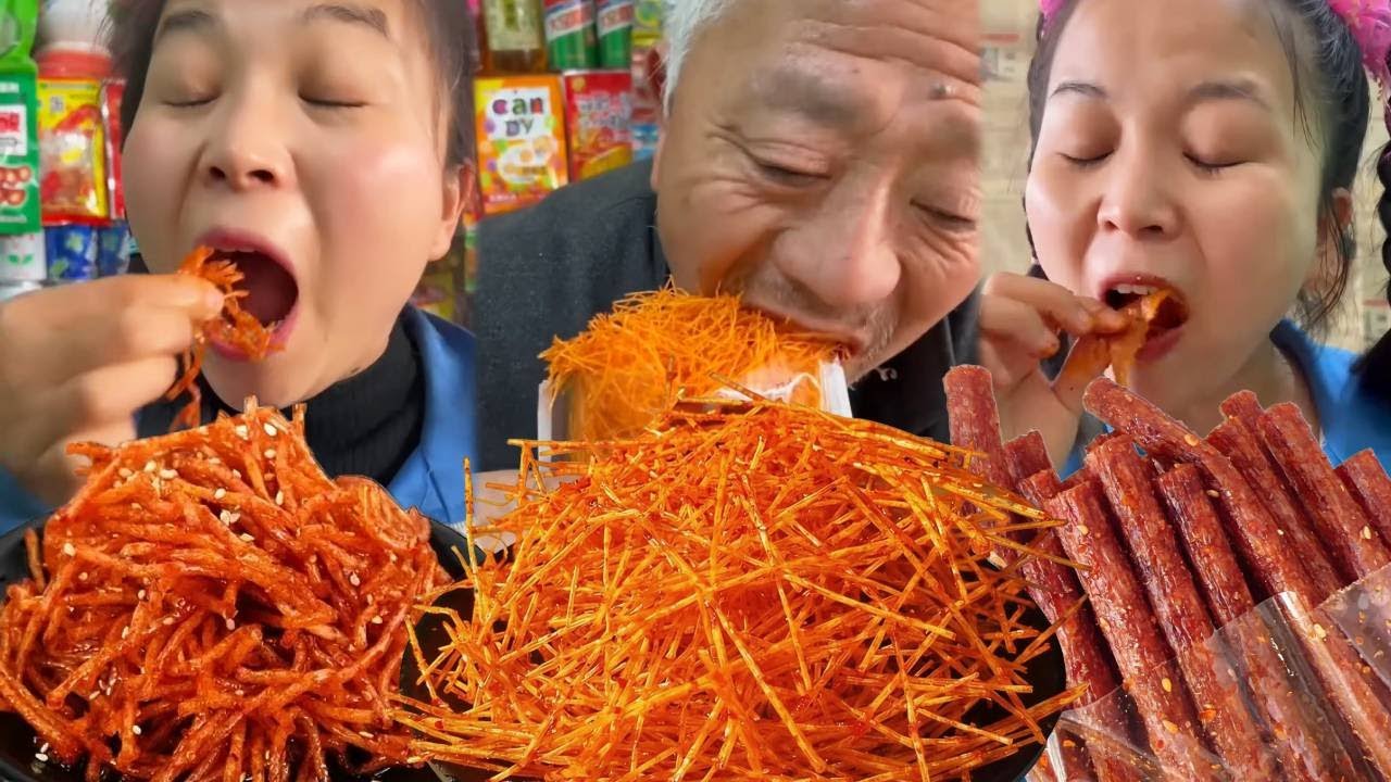 Video đồ ăn vặt Trung Quốc trên Tik Tok丨Những món ăn vặt mà hồi nhỏ mẹ không cho ănEP463
