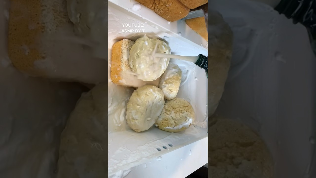 ✨ RINSING WITH RECYCLED PINE MIX ✨ video by ASMR BY T 