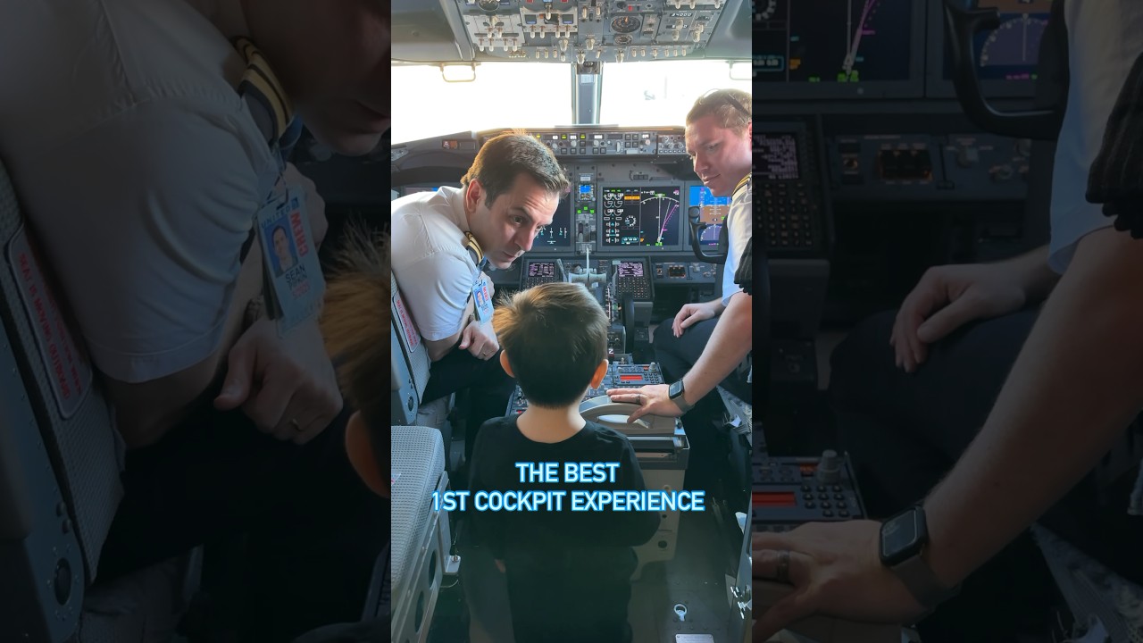 Best 1st cockpit experience! Thanks 
