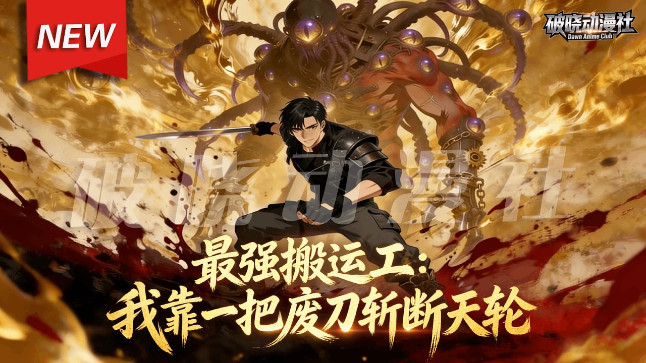 MULTISUB📢新番上线《最强搬运工：我靠一把废刀斩断天轮》第1~80集丨苏明为救爱人，觉醒一把看似废铁的“横刀”，凭借凡人的韧性与996磨练的极致技艺，令横刀不断进化，觉醒紫金龙魂！#破晓动漫社