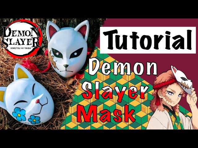 Making Haganezuka's Mask - Demon Slayer Cosplay Tutorial 