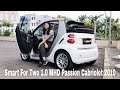 Review Smart For Two 1.0 MHD Passion Cabriolet 2010 With Angel Autofame