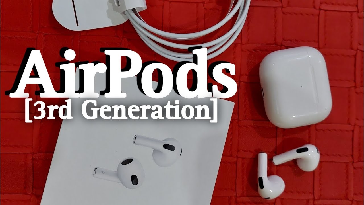 Apple Airpods (3rd Gen) with Lighting Charging Case