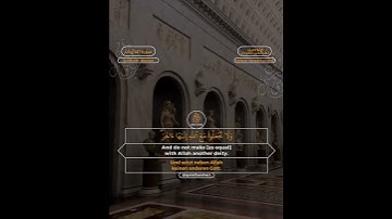 Surah adh-Dhariyat 50-51 | سورة الذاريات ٥١-٥٠ | Quranfuersherz | ففروا إلى الله