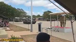 Australian Army Tank CRASHES into MAJGEN! | The Pineapple Express #TPE