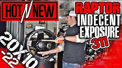 Hot n New Raptor Week: Raptor Indecent Exposure 311 20x10 -22