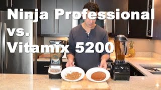 6 Blendoffs b/w Ninja Professional vs Vitamix 5200