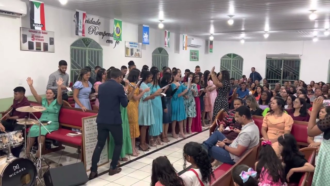 EU SOU MISTÉRIO 🔥 - Canção e Louvor | Coral - Mocidade Rompendo em fé