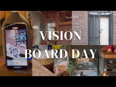Vision Board Day Vlog♥ Tea at Shiloh, Maru Coffee, and Tarot Card Reading