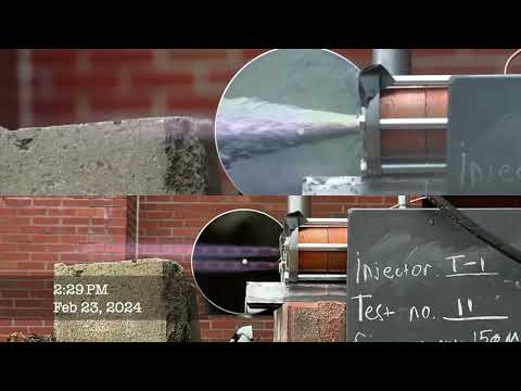 Ethanol/oxygen liquid rocket engine test compilation #2