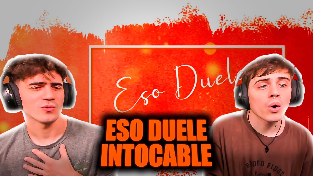 ESTE GRUPO ES BUENISIMO!! [REACCION] Intocable - Eso Duele (Lyric Video)