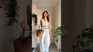 European Summer Outfit Idea ft Sezane #ootd #shorts