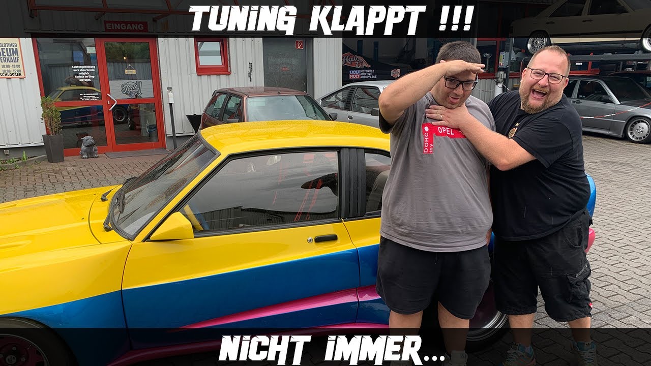 Tuning klappt…nicht immer!! | Filmauto Manta Manta auf dem Prüfstand | Marco Degenhardt gibt gummi!