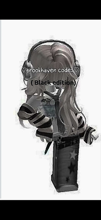 Brookhaven dress codes | Girls| ( Black edition) 🍒#roblox