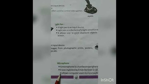 Class-2/ Subject-computer/Topic-Microphone