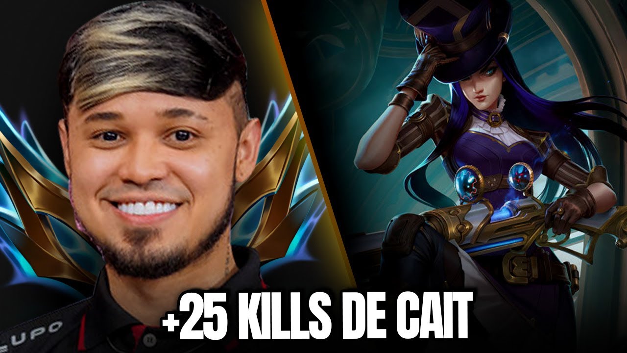 QUANDO TITAN SMURFA DE CAITLYN CONTRA OS CHALLENGERS BRASILEIROS
