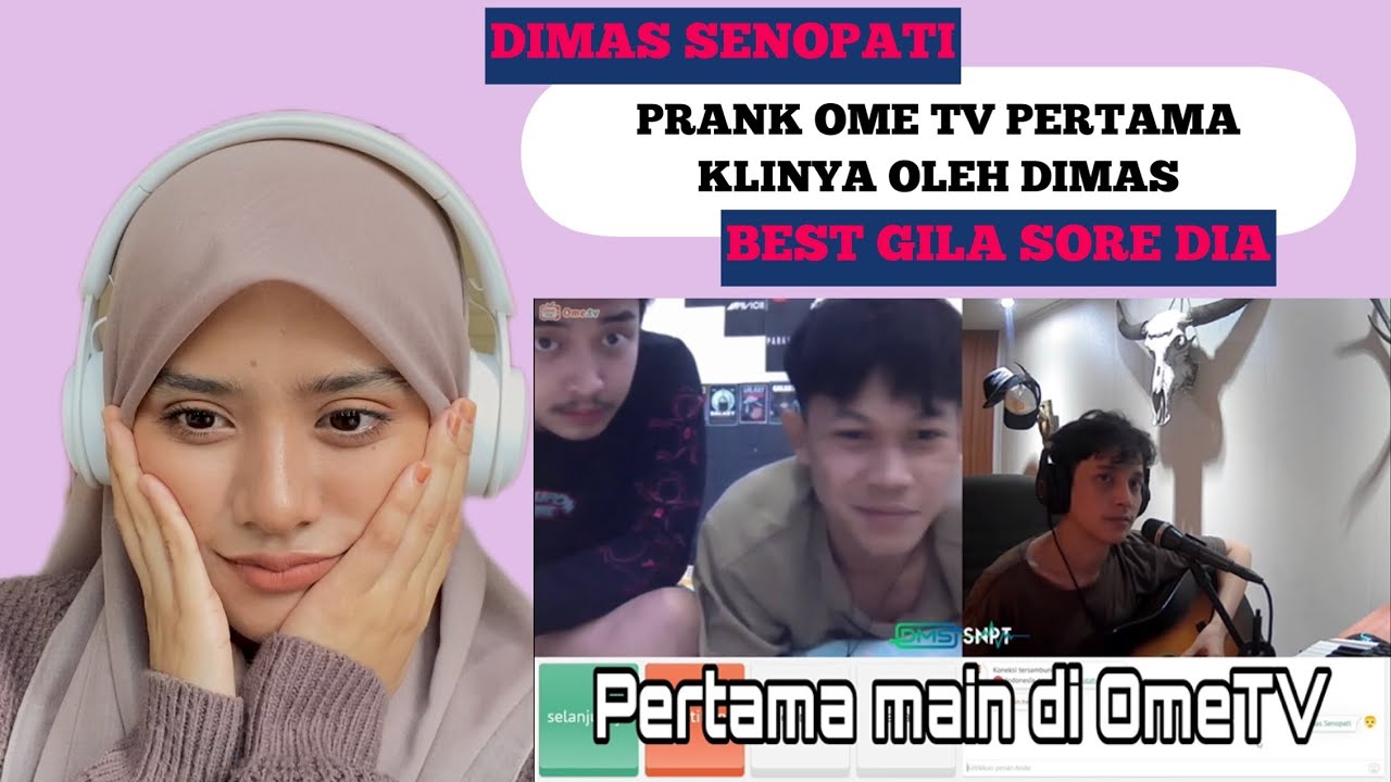 PERTAMA KALI DIMAS SENOPATI BUAT OME.TV 🤩 KEREN AH ‼️