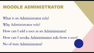 Moodle Site Administrator | Max number of site Administrator - Part - 2