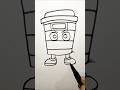 How To Draw Cappuccino Assassino Shorts Drawing Cappuccinoassassino Draw Art