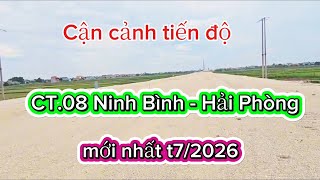 Stunning Progress: CT.08 Ninh Binh - Hai Phong Highway Construction Moving Fast, New July 2026 De...