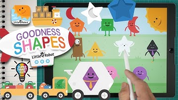 Learn Shapes & Match Colors with Cute Goodness Shapes