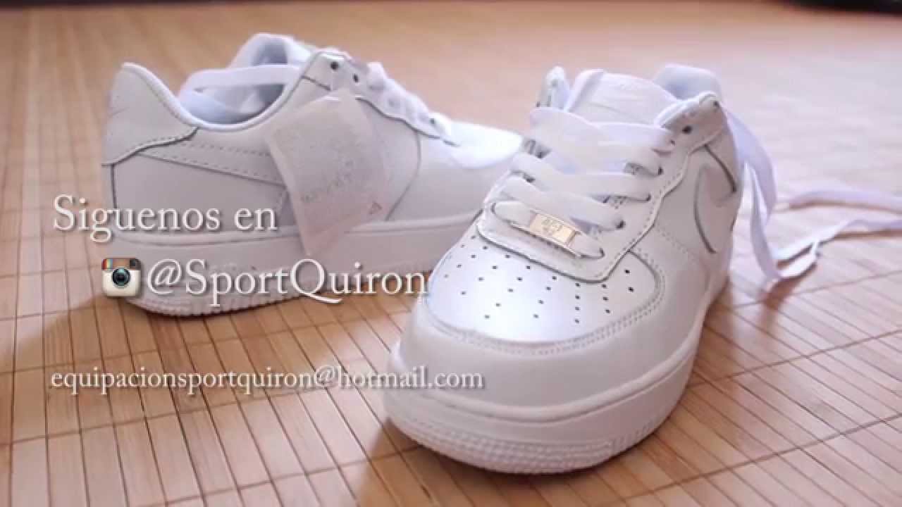 Unboxing - Nike Air Force One SportQuiron - YouTube