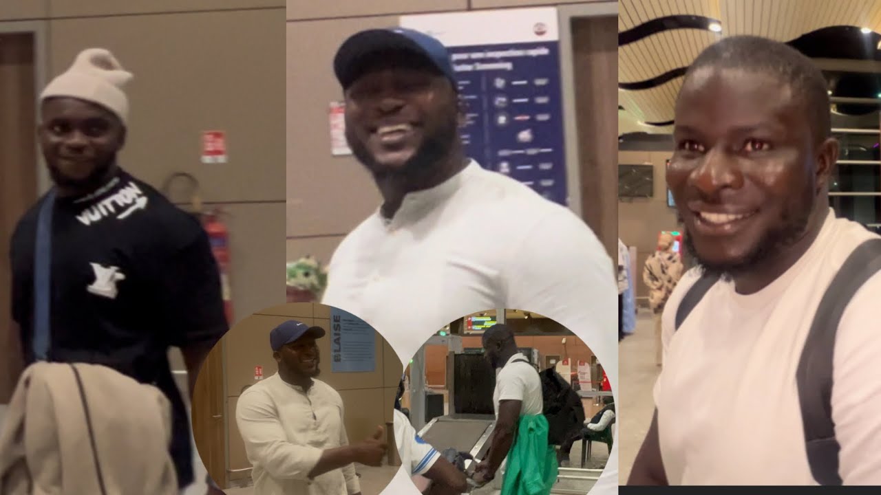 🔴Départ de Modou Lo, Petit Lo et Mbacké Faye vers Canada pour son face2face contre Sathies