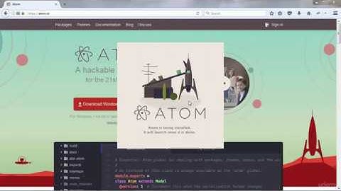 005 Setting up Atom on Windows
