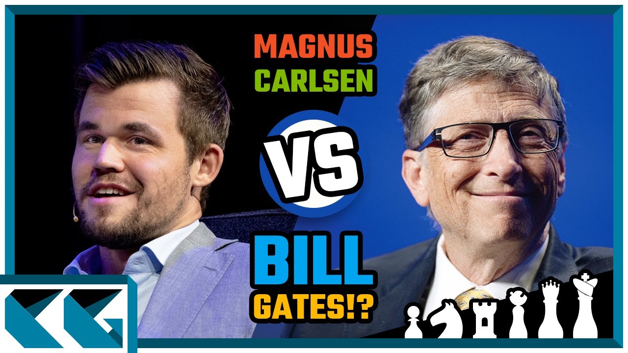 Magnus Carlsen vs Bill Gates? Yes Please! 2014 NRK/Skavlan Television  Exhibition! - YouTube