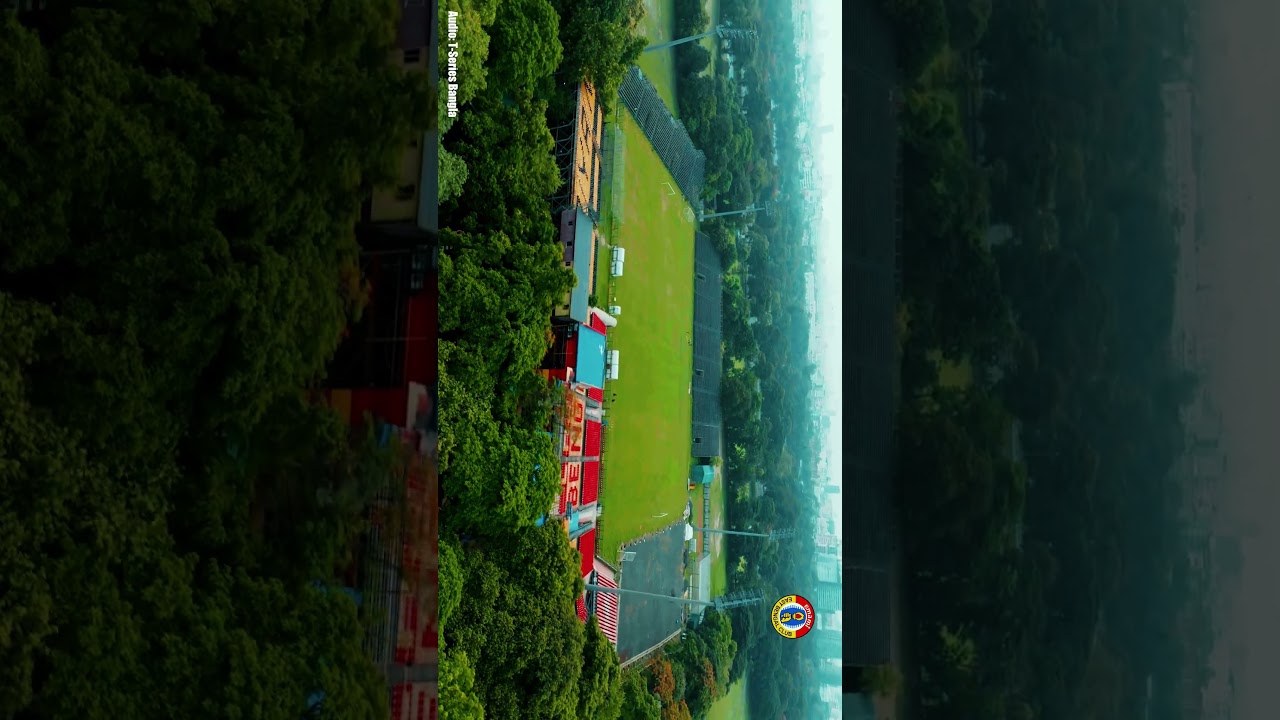 আদি অকৃত্রিম ভালোবাসা ❤️💛 | Drone footage of the East Bengal Ground 🏟️