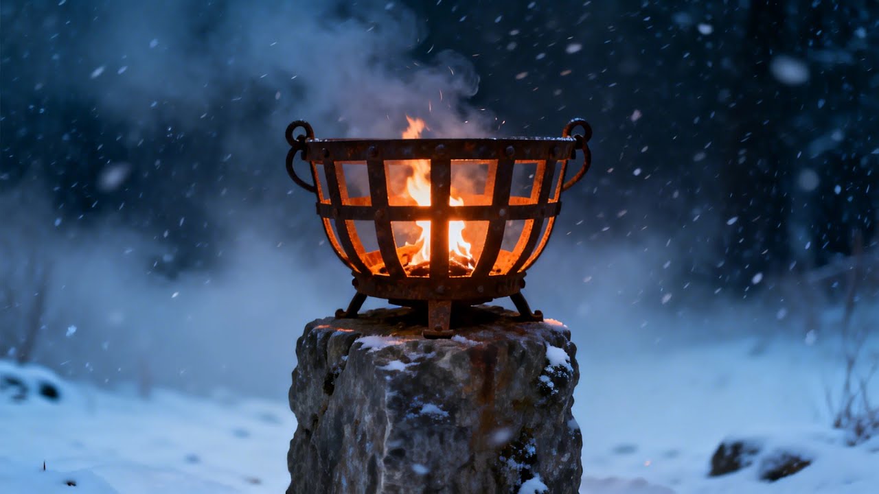 Ритуал ледяной пустоши в древнескандинавском стиле