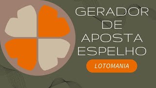Lotomania Mirror Bet Generator - Free screenshot 5