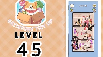 Satistory Tidy Up Level 45 Solution Walkthrough