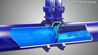 Large-Diameter Soft-Sealed Gate Valve Product Demo | Working Principle & Structural Analysis screenshot 3