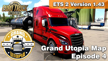 ETS 2 - The Grand Utopia Map Episode 4 - Too Narrow #MapMod