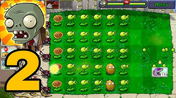 Plant vs Zombie - gameplay walkthrough part 2( Android-IOS)