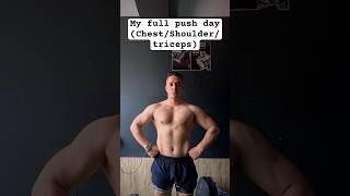 Full push workout
