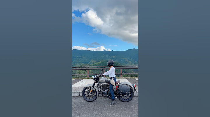 夏とバイクとわたし #バイク女子 #ロイヤルエンフィールド #クラシック350 #royalenfield #classic350
