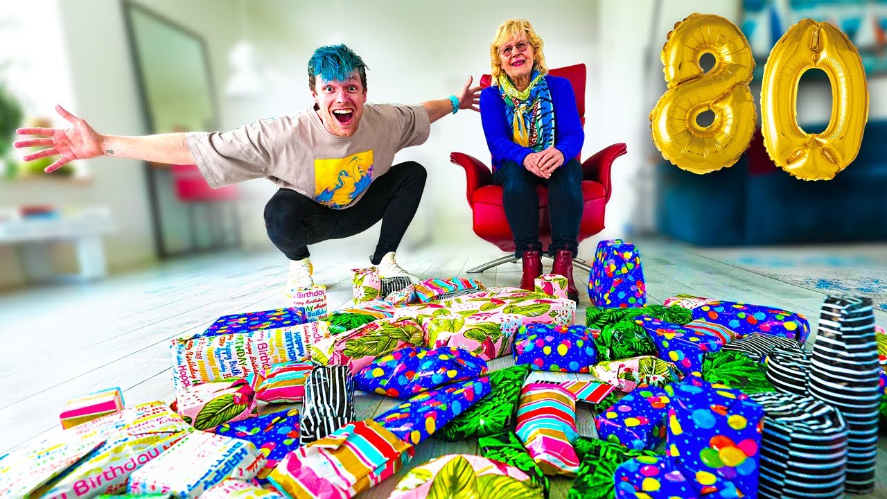 MIJN OMA IS 80 JAAR GEWORDEN!! 🎉 #2772