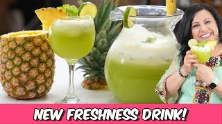Cool, Refreshing, and Natural Hawaiian Style Drink for Summer Recipe in Urdu Hindi - RKK