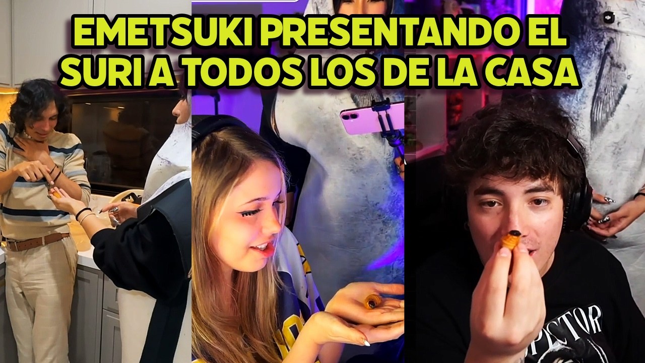 EMETSUKI PRESENTA EL SURI QUE SE COMPRÓ A TODOS LOS DE LA CASA