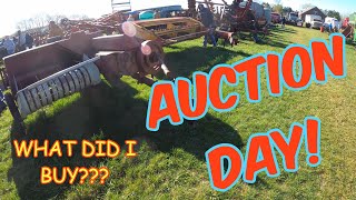 AUCTION DAY!!! What did I buy???