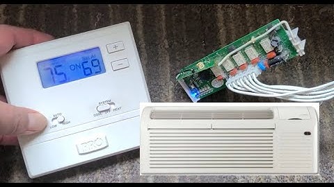 how to link remote thermostat to GREE PTAC