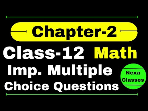 Class12 Important MCQ