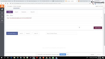 Outbrain Campaign - setup