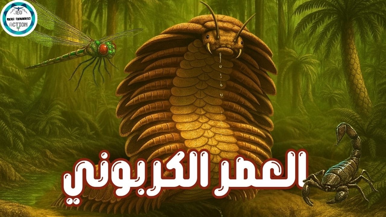 العصر الكربوني: عصر الحشرات العملاقة قبل زمن الديناصورات