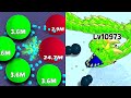 Wow ! Balls.io, Snake Clash.io - Found All Biggest Max Level Unstoppable 1000% Victory #173