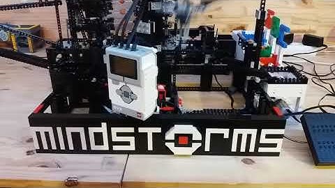 Lego gbc delta robot sorter by Christen